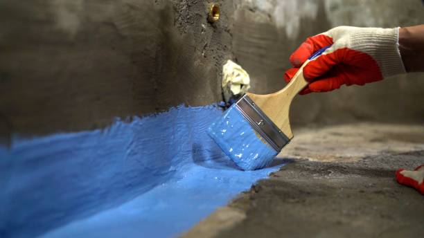Commercial Waterproofing project at a Elkton, MD business property by SJ Waterproofing Pros